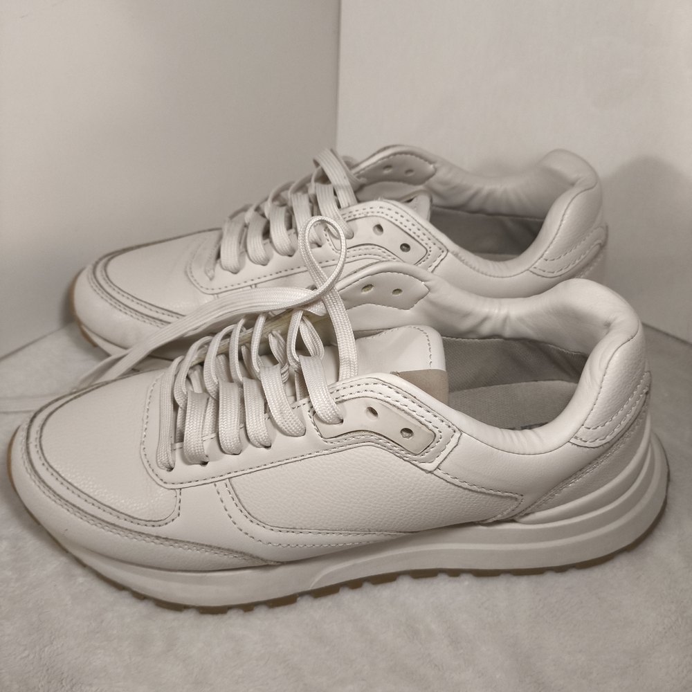Zara White Chunky Sole Sneakers